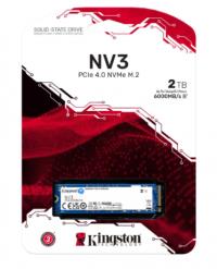 KINGSTON NV3 2TB 6000/5000/MB/s M.2 NVMe SSD SNV3S/2000G